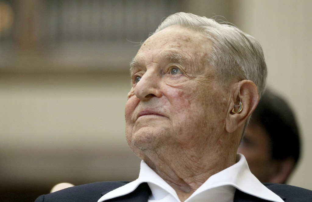 Trump floats racketeering charges for George and Alex Soros  at george magazine