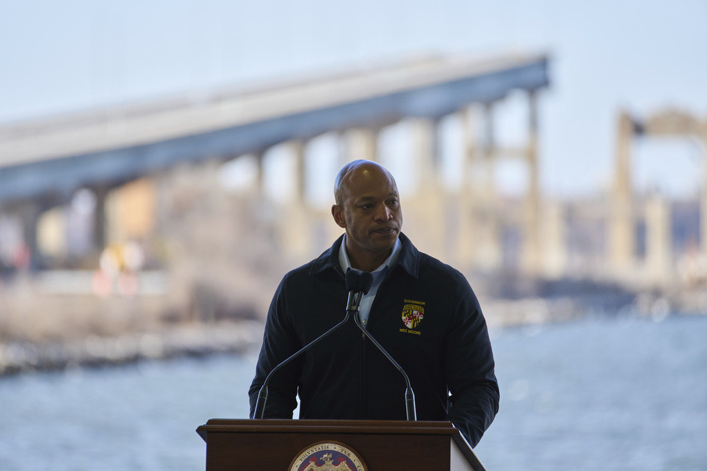 Trump rips Wes Moore on Baltimore crime, threatens to deploy Guard and pull bridge collapse funds  at george magazine