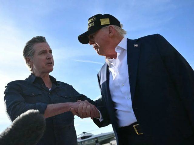 Trump takes a swipe at ‘incompetent’ Newsom: ‘Good line of bulls***’