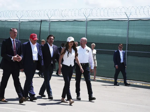 Indy Car rebukes name of new ‘Speedway Slammer’ migrant detention facility touted by Noem