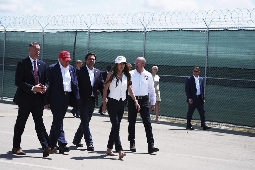 Indy Car rebukes name of new ‘Speedway Slammer’ migrant detention facility touted by Noem  at george magazine
