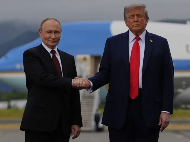 Trump and Putin start ‘high-stakes’ in-person meeting to end Russia-Ukraine war