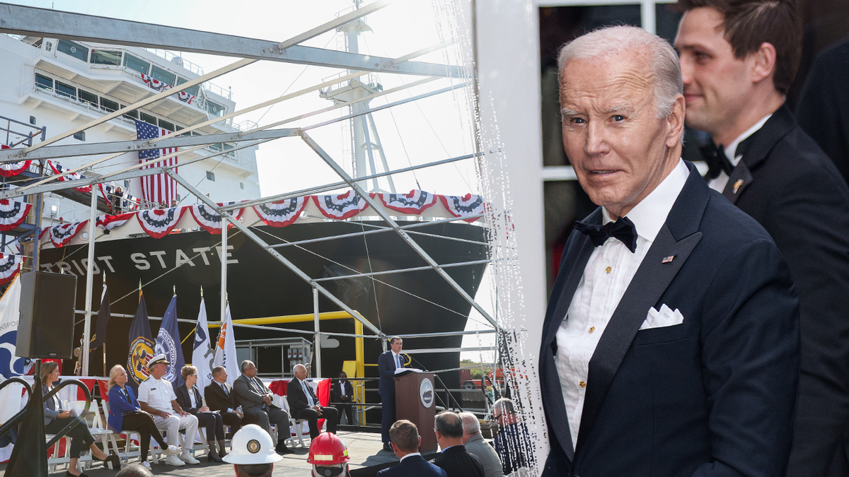 Unearthed emails reveal White House nixed Biden visiting ship because of 'how many steps were involved'  at george magazine