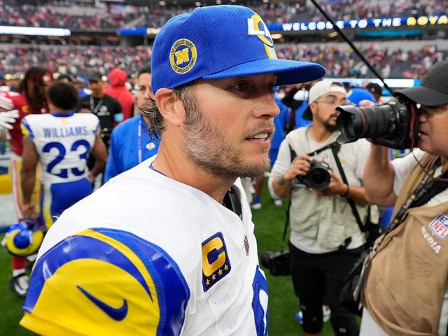 Rams’ Matthew Stafford returns to practice after missing time due to back injury