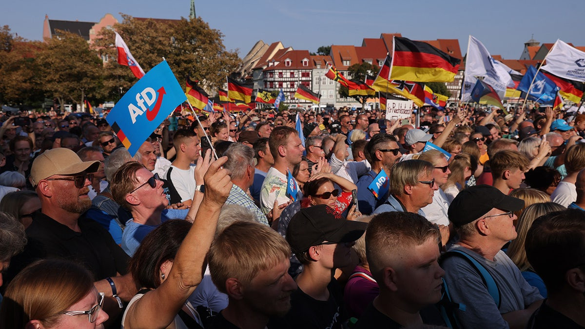 Trump-backed populist party tops polls for first time, following trend in other allied countries  at george magazine