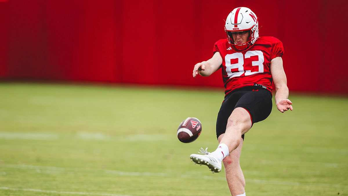 Nebraska punter Archie Wilson breaks down in tears while discussing family in Australia: 'I miss them'  at george magazine