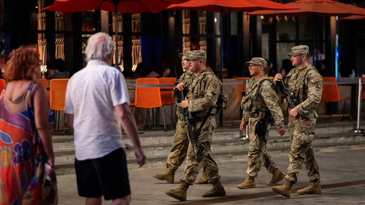 Some National Guard troops are now armed in Washington, DC  at george magazine