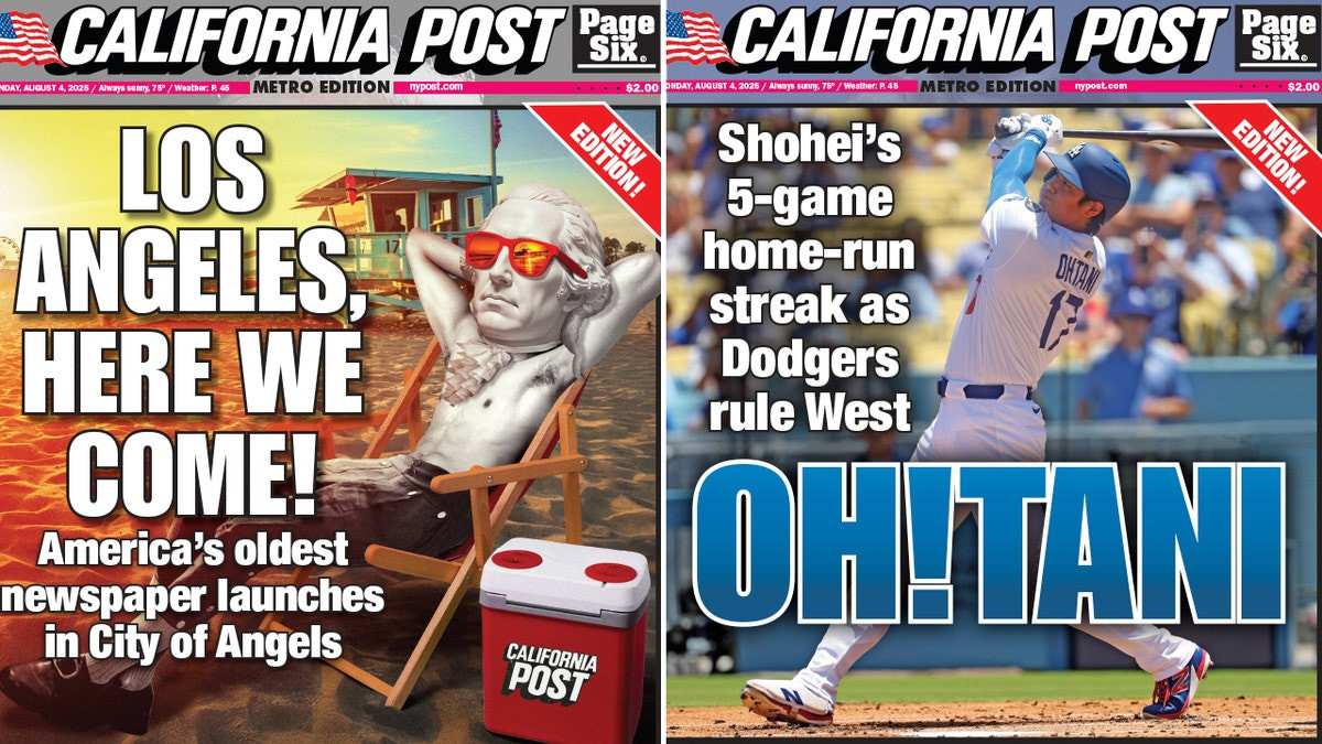New York Post expands west with California edition planned for early 2026  at george magazine
