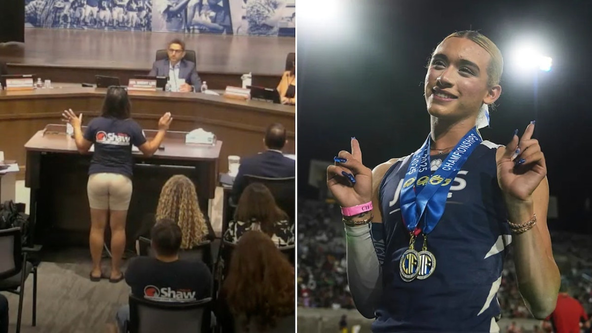 California school board meeting descends into emotional clash amid trans volleyball player controversy  at george magazine