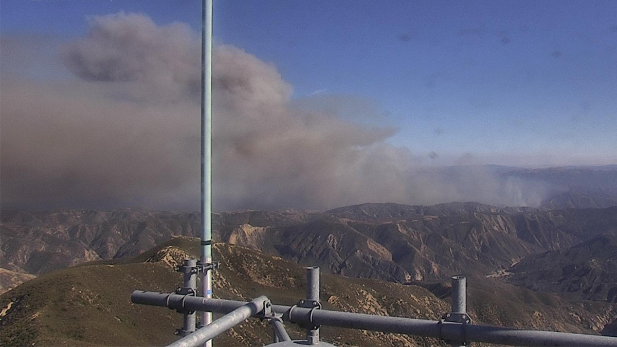 Southern California wildfire grows from 50 acres to over 1,000 acres in just hours  at george magazine