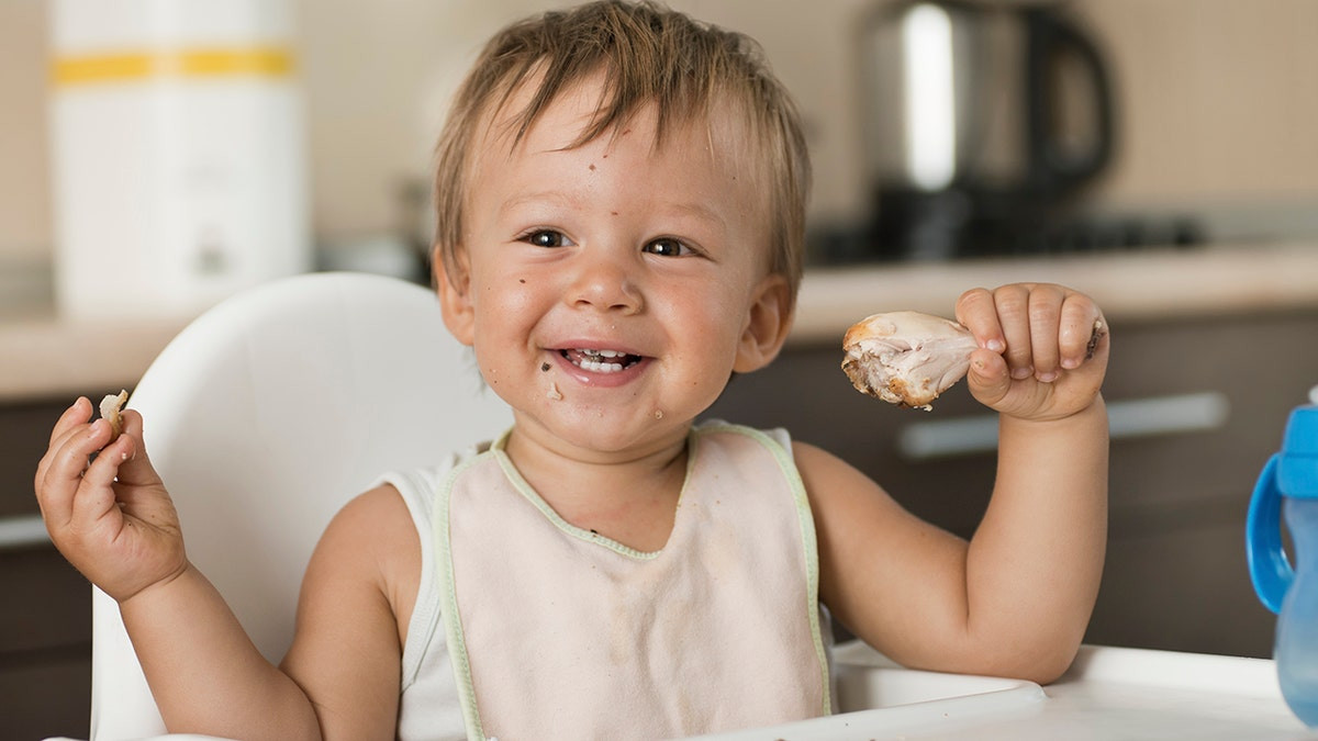 Doctors divided over new diet trend that has babies licking butter and gumming ribeye steak  at george magazine