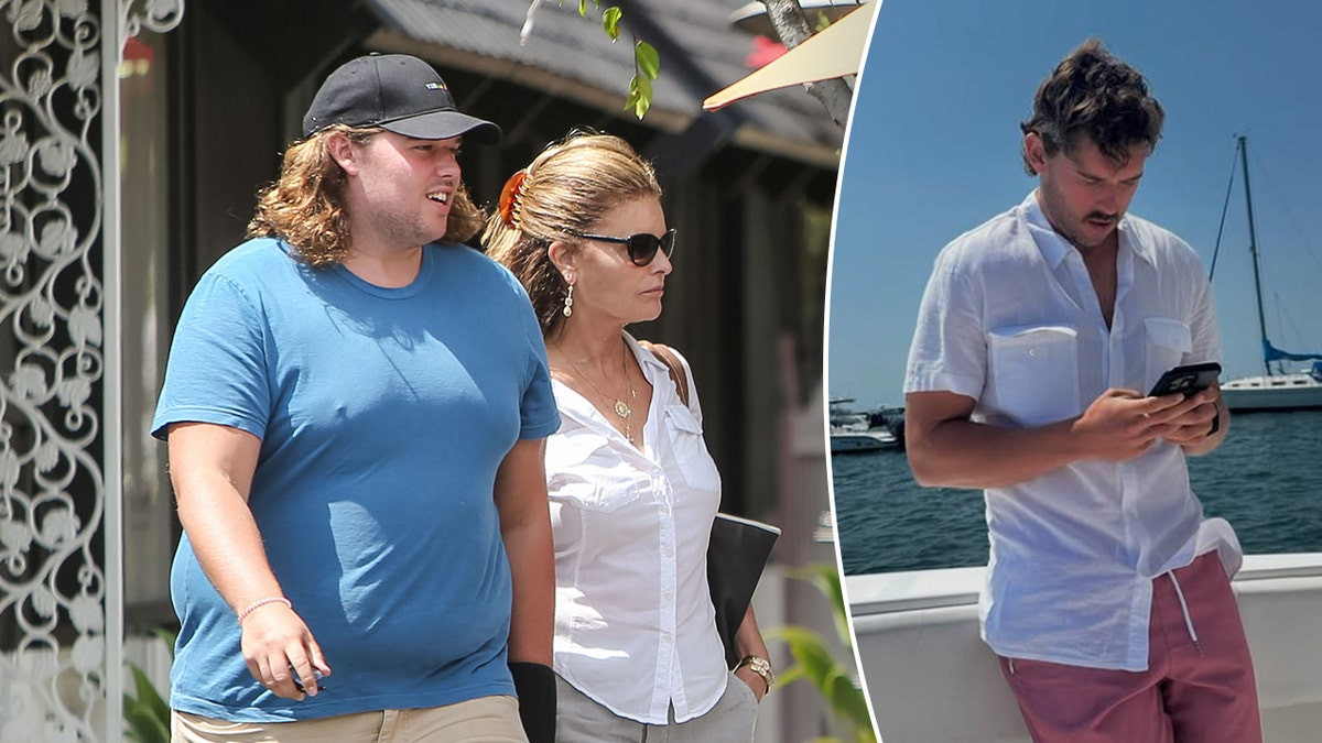 Christopher Schwarzenegger debuts dramatic weight-loss transformation aboard boat with family  at george magazine