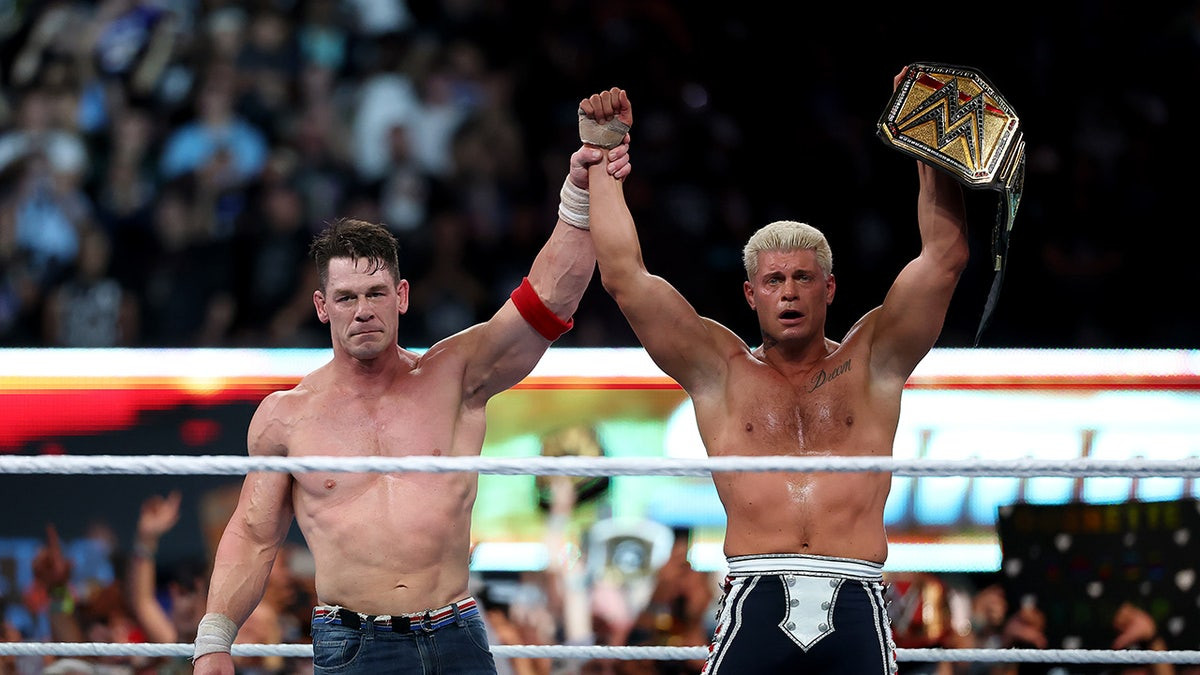 John Cena passes torch to Cody Rhodes as 'American Nightmare' regains WWE title at SummerSlam  at george magazine
