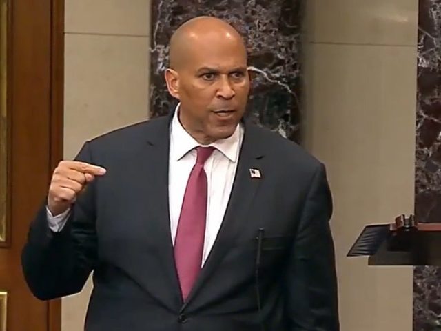 Democratic senator defends working with Trump after Booker’s ‘complicity’ accusation