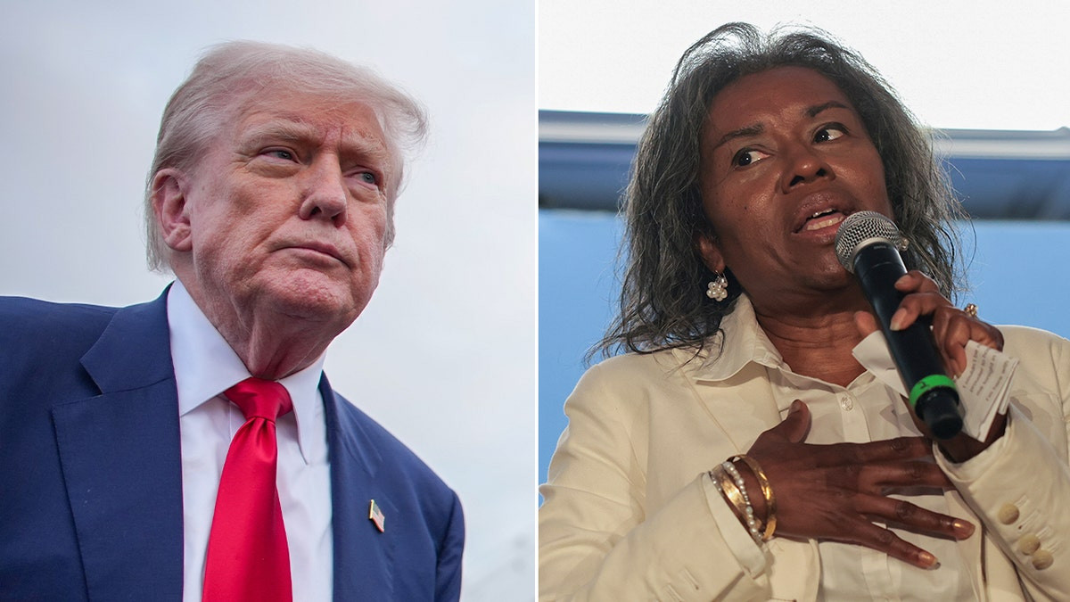 Trump voices support for GOP gubernatorial candidate, admits she has 'tough race'  at george magazine