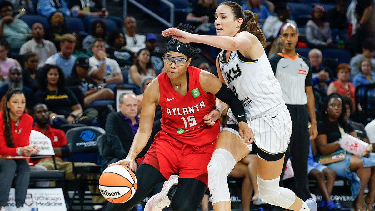 Chicago Sky game becomes latest WNBA contest disrupted by sex toy being thrown on court as arrests continue  at george magazine