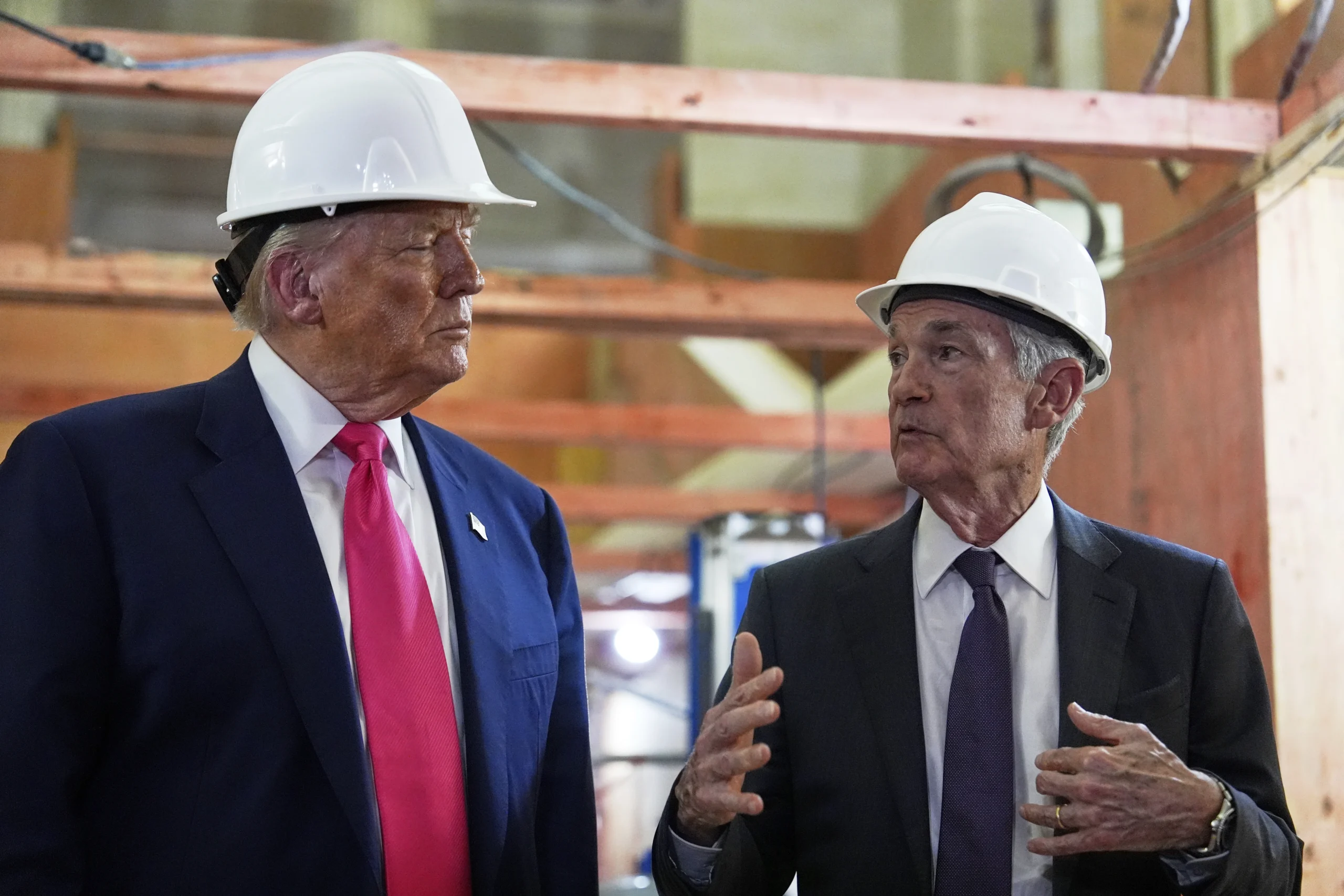 Trump says he would remove Powell ‘in a heartbeat’ if it didn’t ‘disturb the market’  at george magazine