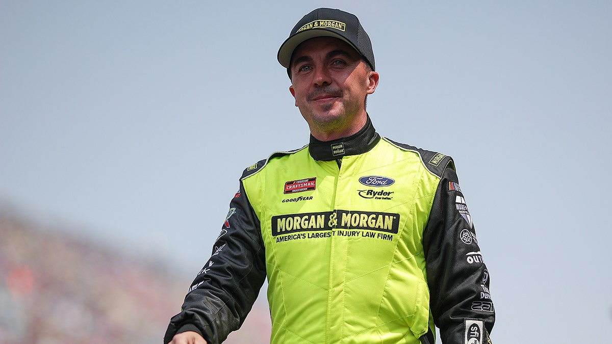 Frankie Muniz suffers freak backyard accident that sidelines NASCAR career for several weeks  at george magazine
