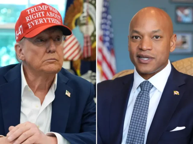 Wes Moore’s one-word response to Trump claiming he called him ‘greatest president’ of his life