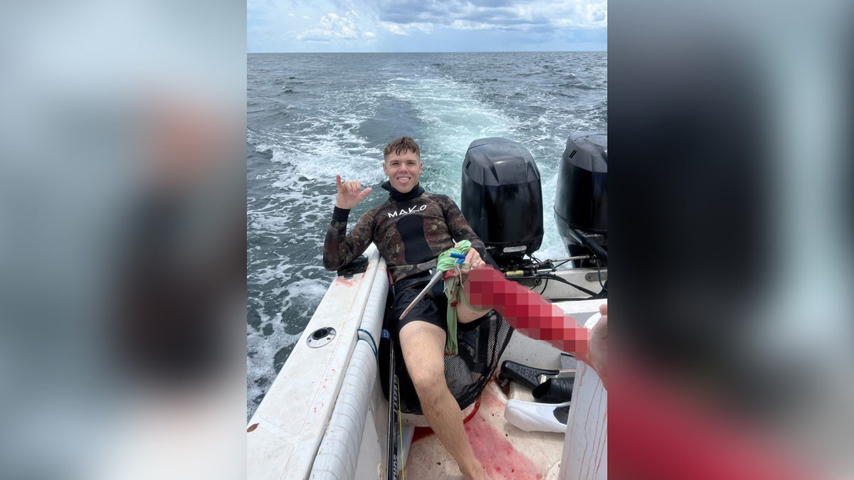 'Sharks won’t do anything to you': Florida spearfisherman attacked by shark minutes after reassuring family  at george magazine