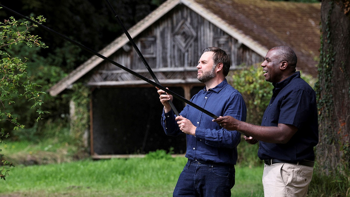 British foreign secretary lands in hot water after fishing trip with JD Vance  at george magazine