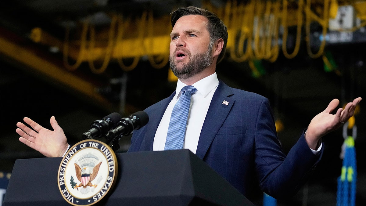 Vance rolls into another battleground state as Trump's 'traveling salesman' to promote key proposal  at george magazine