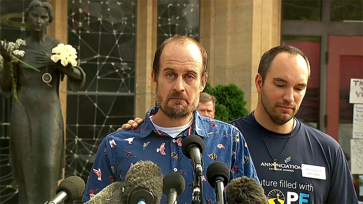 Grieving father calls Minneapolis shooter a 'coward' who took life of his 8-year-old son Fletcher during Mass  at george magazine