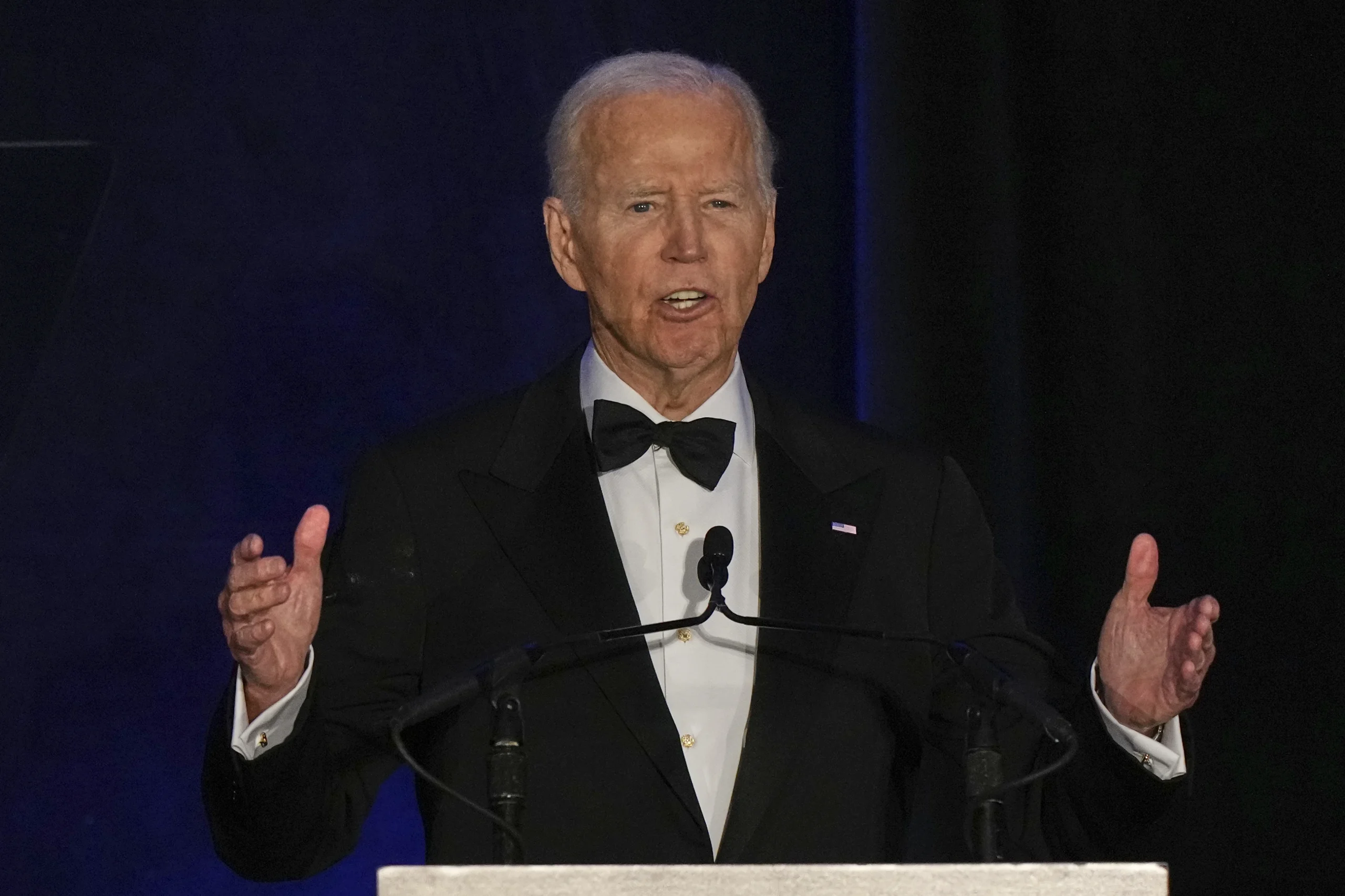 Joe Biden paints Trump administration as doom and gloom: ‘Dark days’  at george magazine