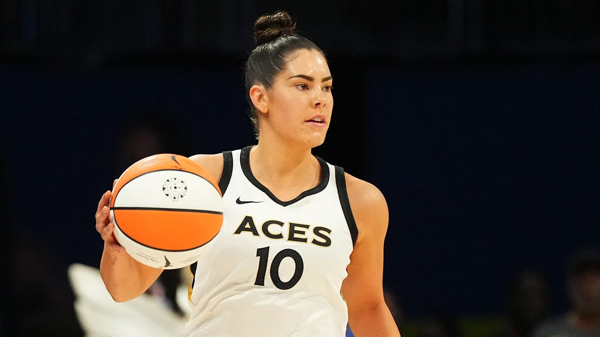 WNBA star Kelsey Plum backtracks on Caitlin Clark jab after backlash: 'I made a bad joke'  at george magazine