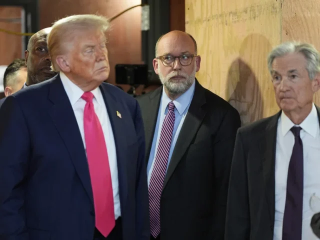Trump weighing lawsuit against Powell over Fed building renovation
