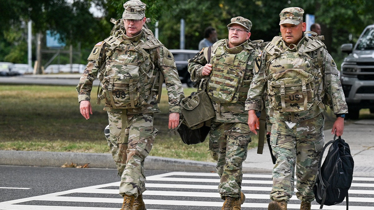 400 National Guard members descend upon DC; expanded crime crackdown expected Wednesday night  at george magazine