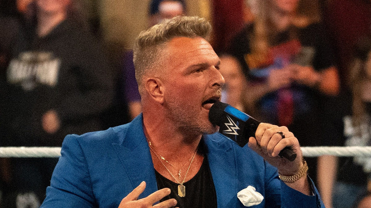 Pat McAfee calls out 'bum a-- suits' at ESPN while congratulating network's WWE deal  at george magazine