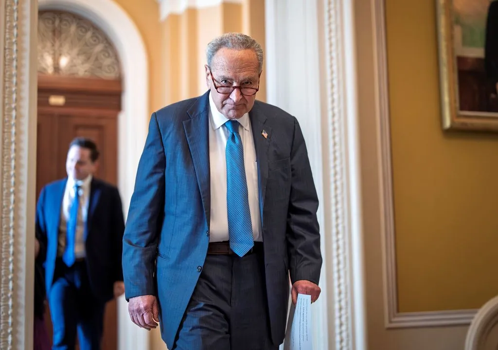 Schumer mocks Trump after senators head home with no deal on nominees  at george magazine