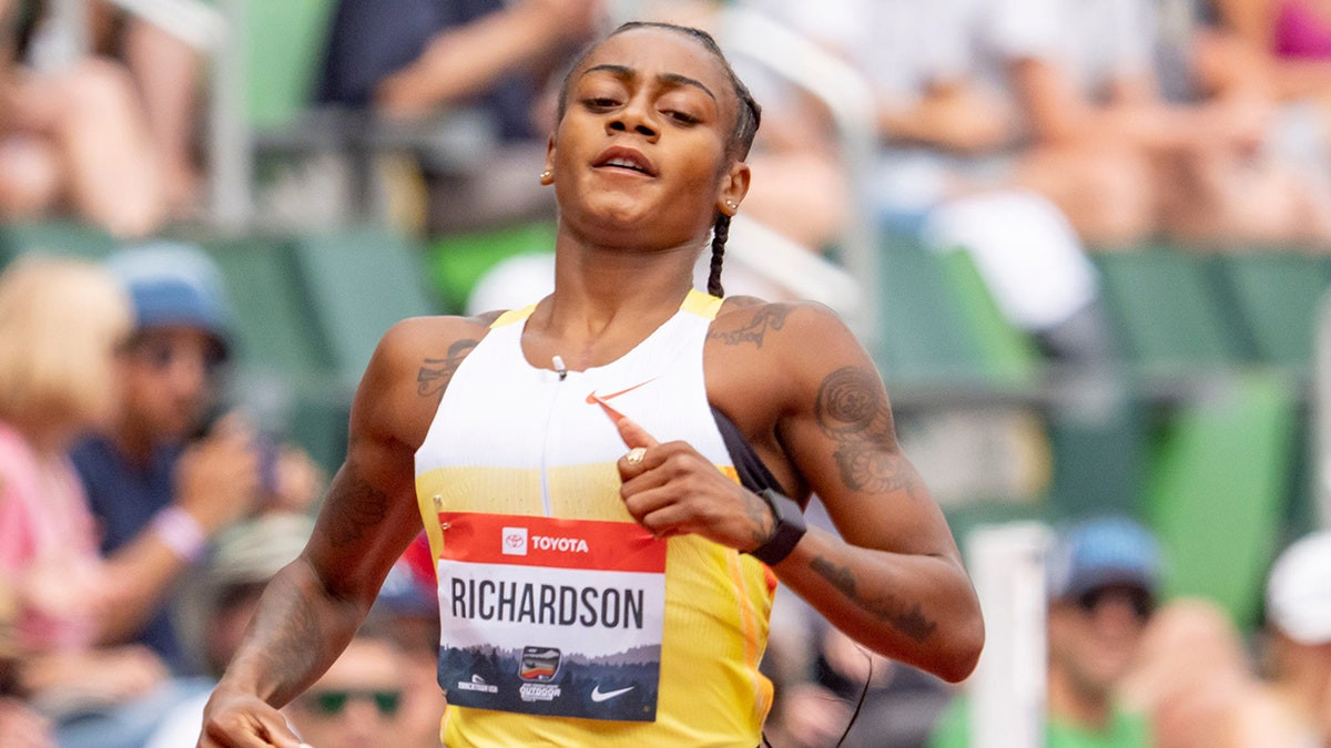 Sha'Carri Richardson's rough week ends with stunning 200-meter miss at US track and field championships  at george magazine