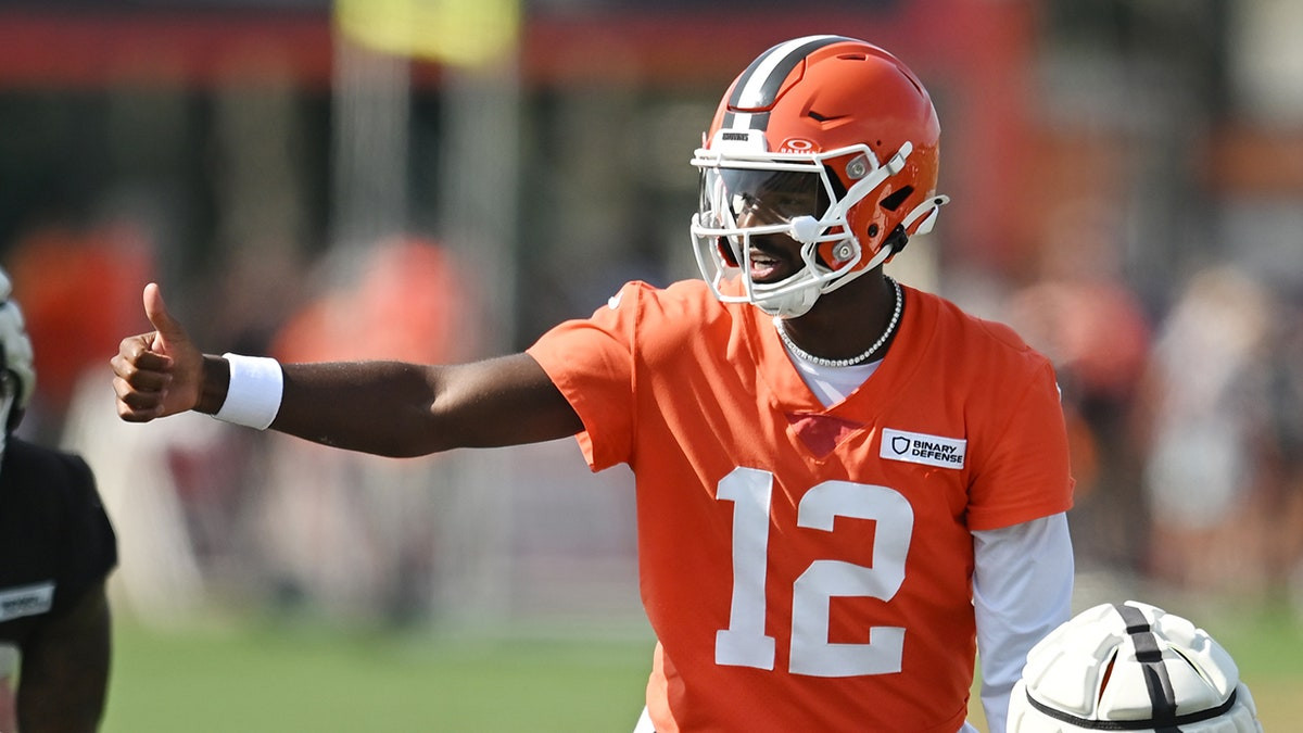 Browns' Shedeur Sanders reveals advice father Deion Sanders gave him amid cancer battle  at george magazine