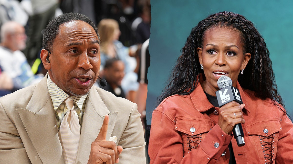 Stephen A. Smith hits back at Michelle Obama, 'still ... salty' at her Trump vote comments  at george magazine