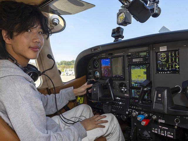 American teen pilot detained in Antarctica while raising money for cancer on solo trip