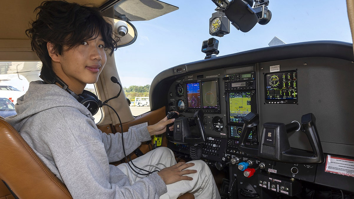 American teen pilot detained in Antarctica while raising money for cancer on solo trip  at george magazine