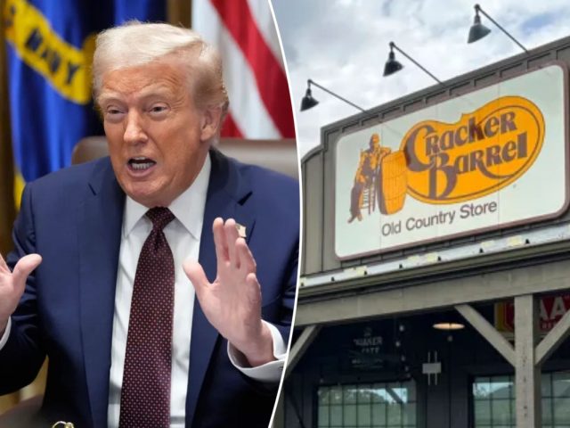Trump tells Cracker Barrel to admit logo mistake and rebrand: ‘Make Cracker Barrel a WINNER again’
