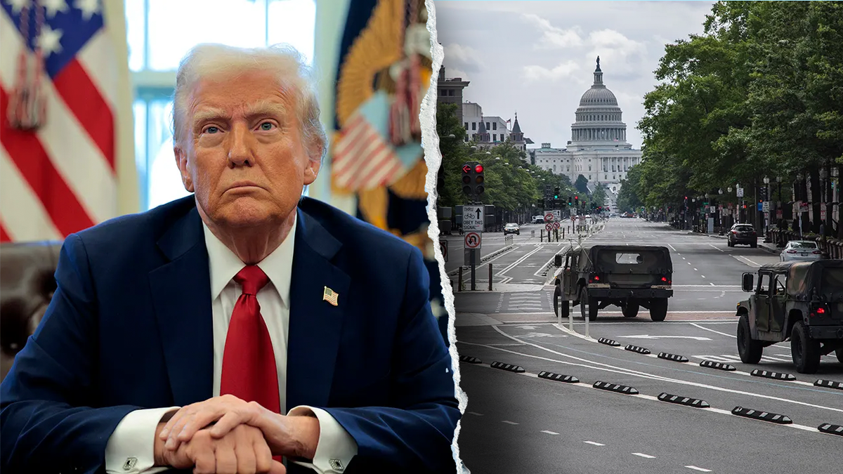 President Trump increases federal law enforcement presence in DC following violent crime surge  at george magazine