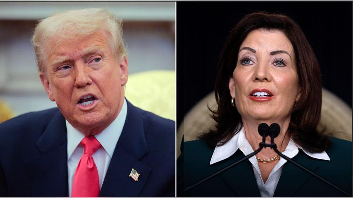 Hochul vows to 'fight fire with fire' on redistricting while hosting Texas Democrats who fled state  at george magazine