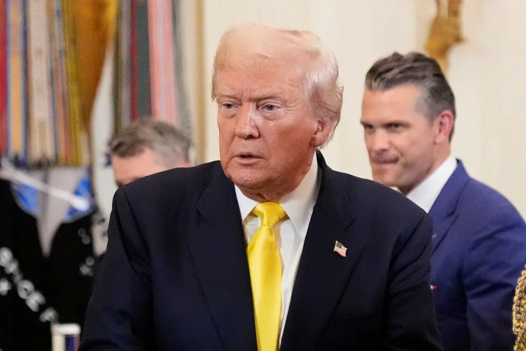 Trump again calls for investigation into Pelosi over insider trading  at george magazine