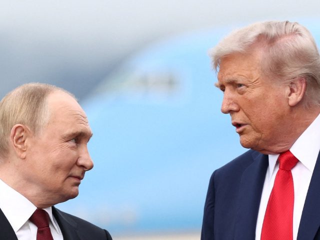 Trump says he ‘won’t be happy’ if Putin does not agree to a ceasefire in Ukraine during Alaska summit