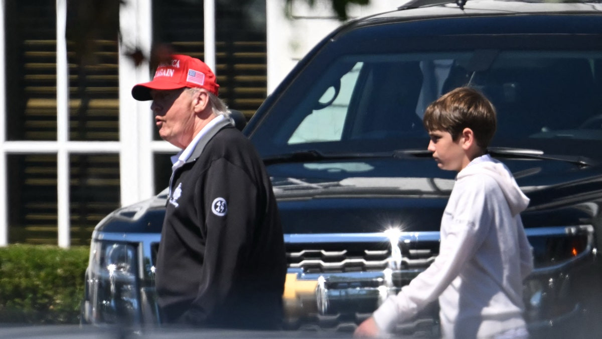 Trump touts ‘worker-first’ economy on Labor Day as internet speculation of his whereabouts spirals  at george magazine