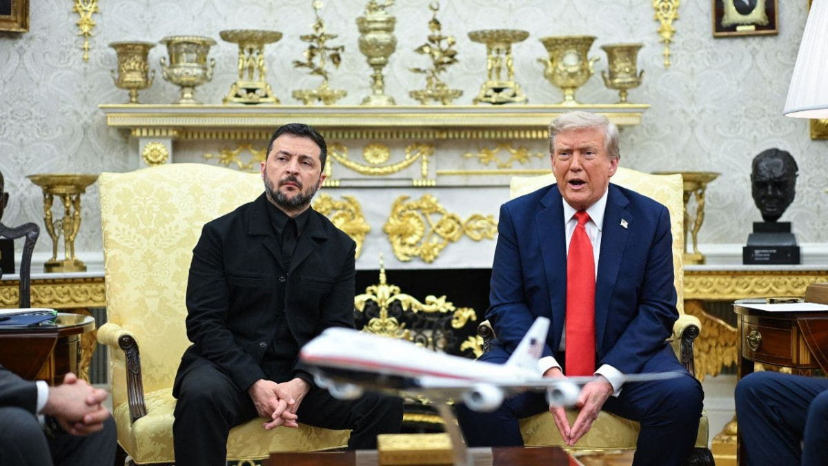 Trump: Zelenskyy meeting not 'end of the road' for US support in securing a peace deal  at george magazine