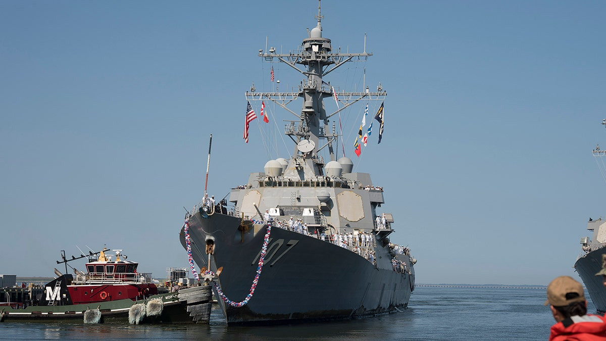 U.S. warships to patrol international waters around Venezuela as Trump vows to stop cartels  at george magazine