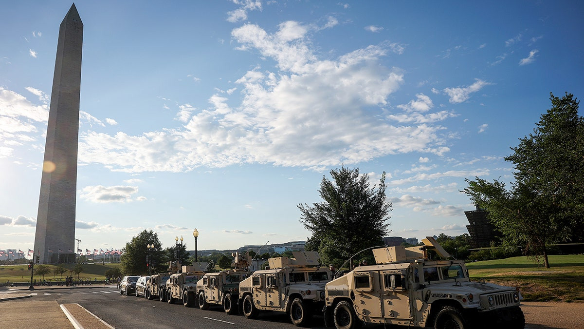 West Virginia deploying 300-400 National Guard personnel to support Trump's DC safety mission  at george magazine