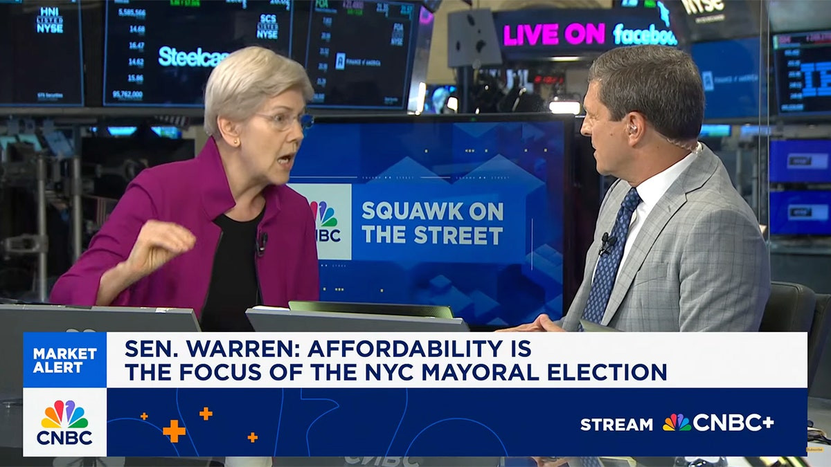 CNBC host battles Elizabeth Warren over raising taxes in New York City as senator defends Mamdani  at george magazine