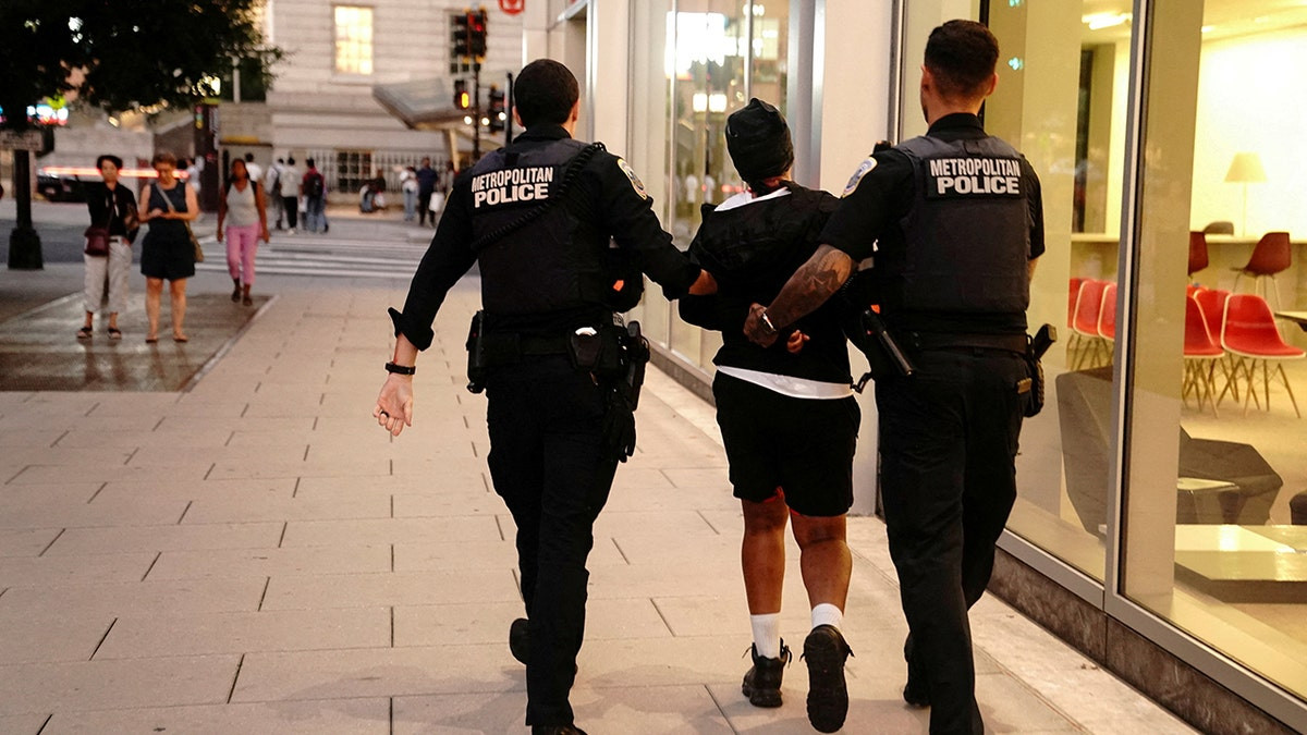 Bondi announces nearly 200 arrests 'and counting' as federal agents swarm nation's capital  at george magazine