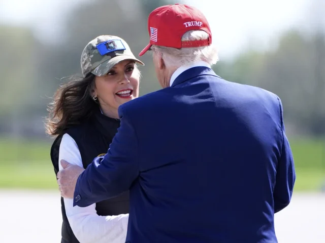 Whitmer makes another friendly pilgrimage to White House after viral photo-op skirmish
